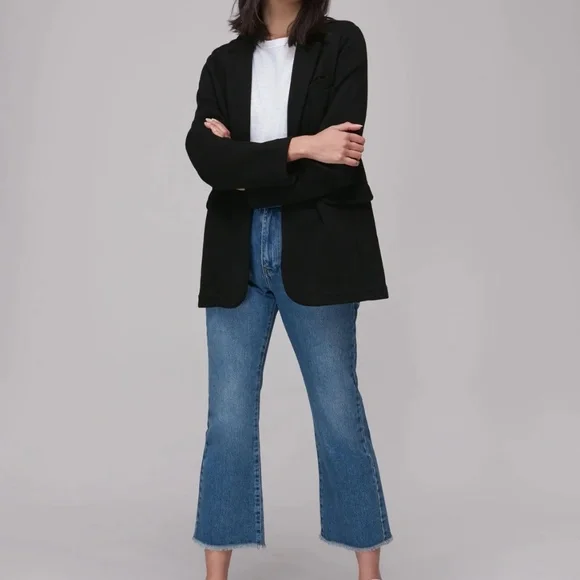 Whistles jersey boyfriend blazer - Picture 2 of 6